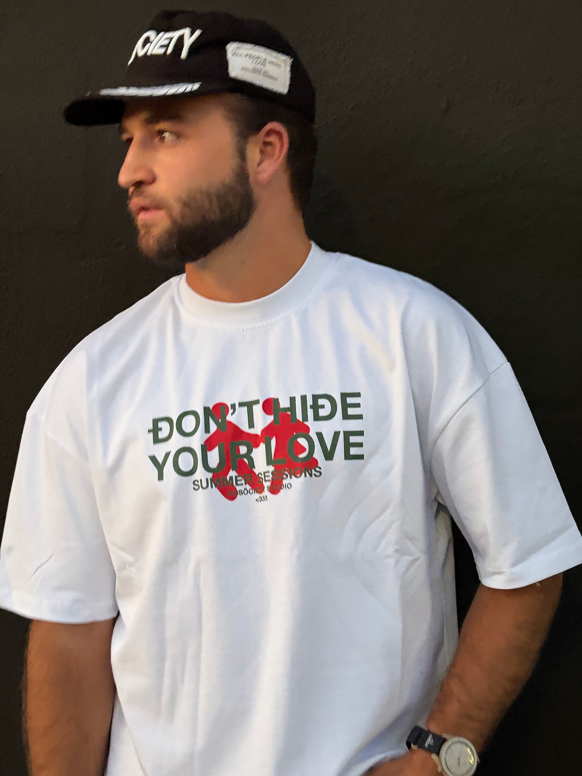 NOSÖCIETY Don't Hide Your Love Tee