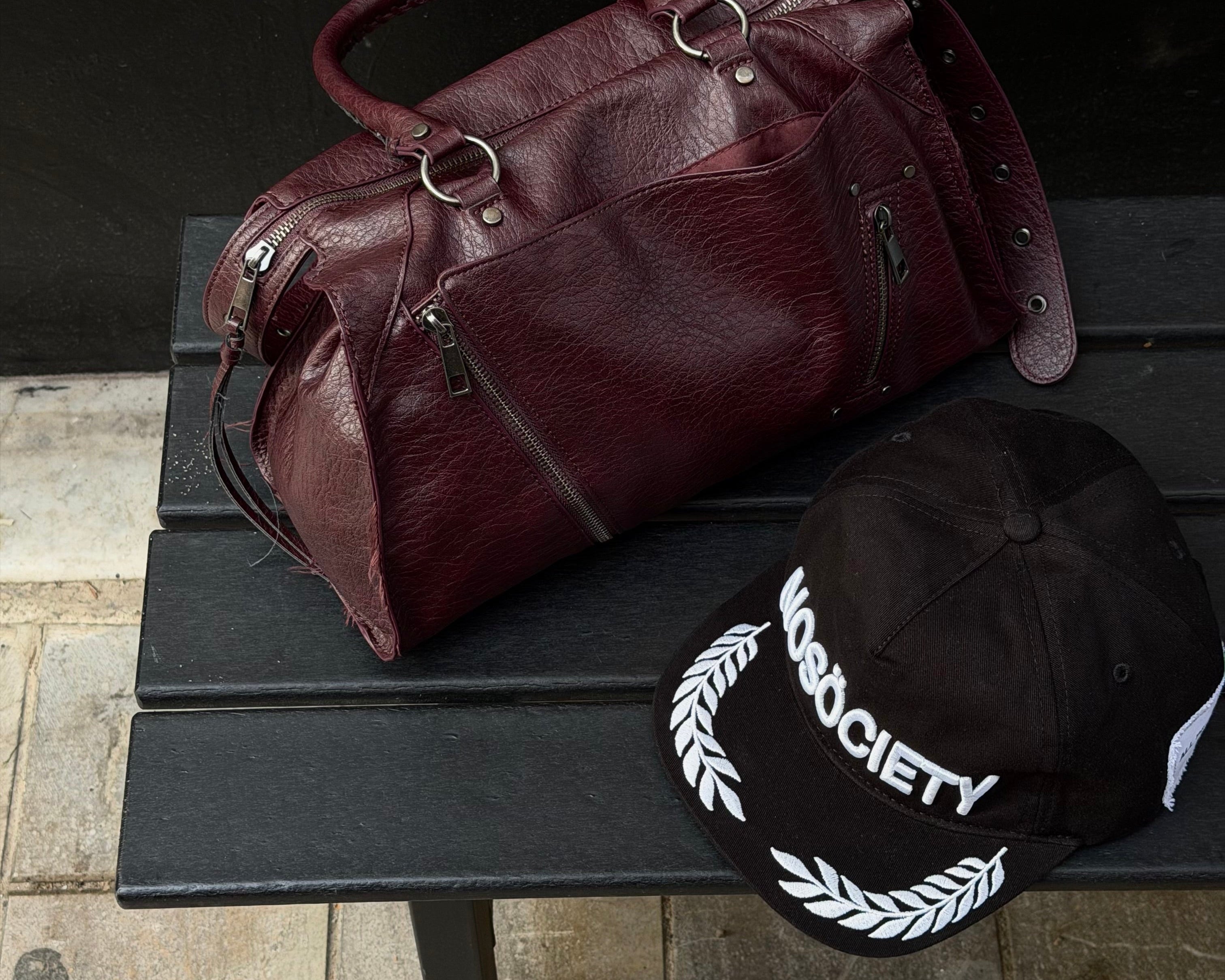 NOSÖCIETY 5-Panel Cap — Gorra con Bordado 3D